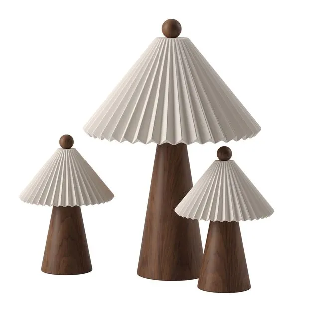 Prairie Table Lamp by Huey Lightshop 3dsMax Model