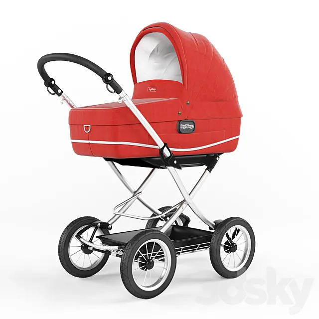 Pram PegPerego 3DS Max Model