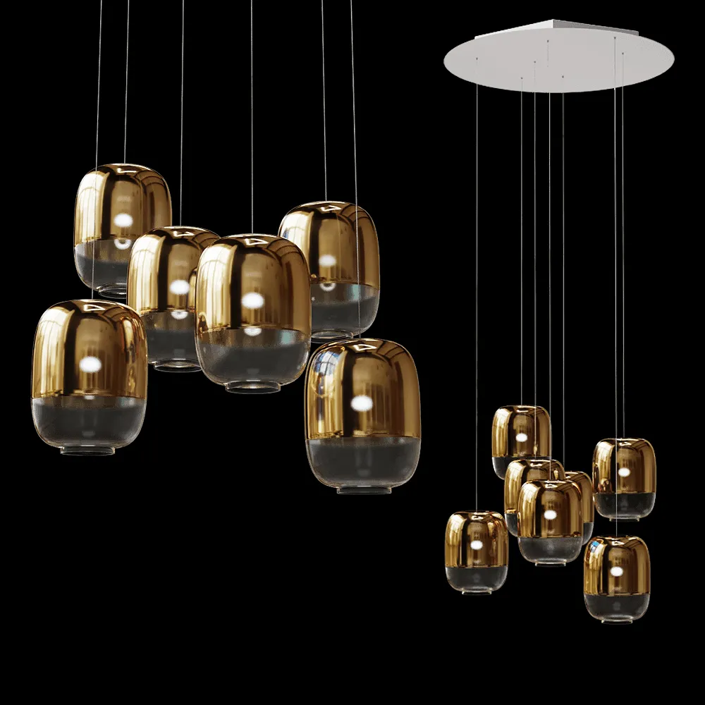 Prandina – Pendant lamp Gong mini 3ds Max