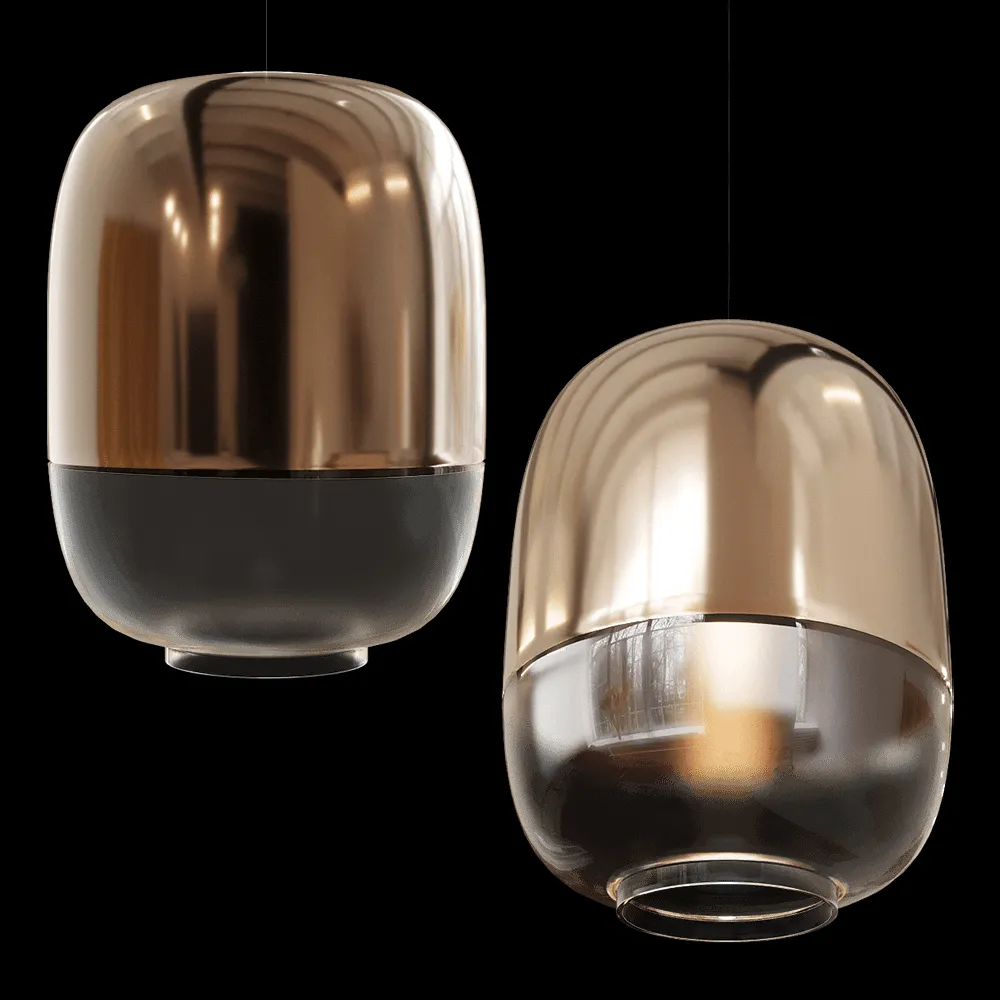 Prandina – Suspension lamp Gong 3ds Max