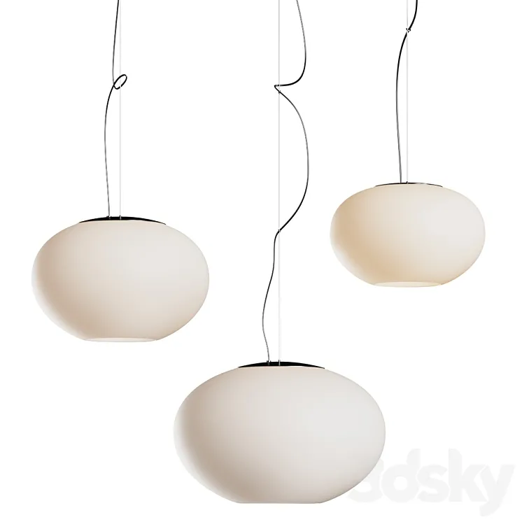 Prandina Zero Pendant Lamps 3DS Max Model