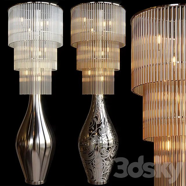 Preciosa floor lamp 3DS Max Model