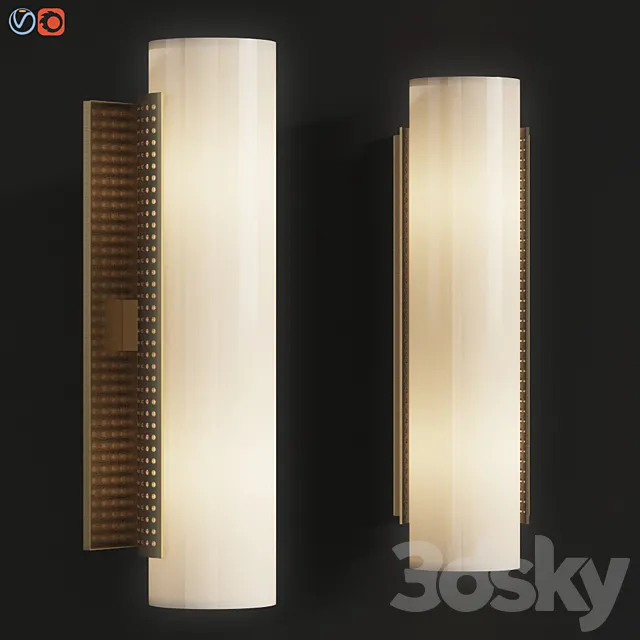 Precision Tube Sconce – kellywearstler 3ds Max