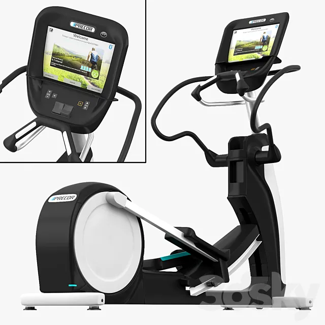 Precor EFX 883 3Q GMS2 3ds Max