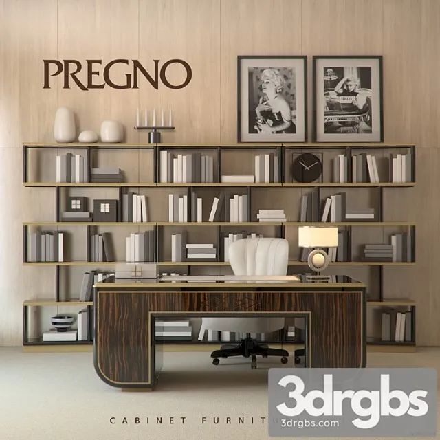 Pregno Cabinet Set 3dsmax Download