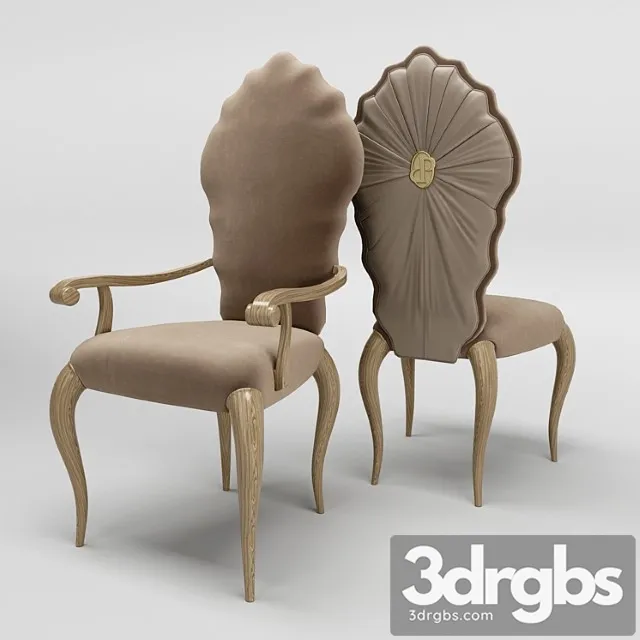 Pregno vendome iris arm chair 2 3dsmax Download