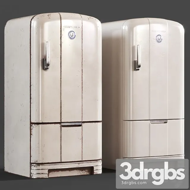 Prestcold vintage fridge 2 3dsmax Download
