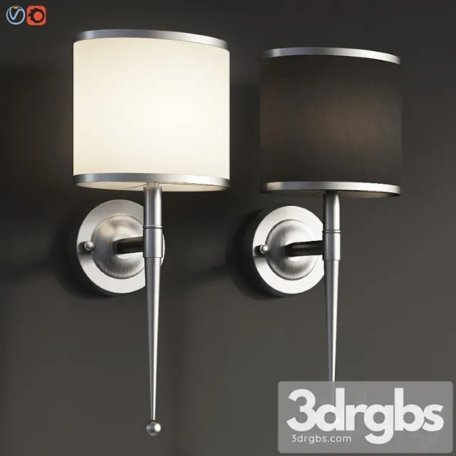 Primo wall sconce polished chrome 3dsmax Download
