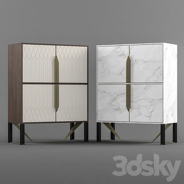 Prisma cabinet Capital Collections 3ds Max