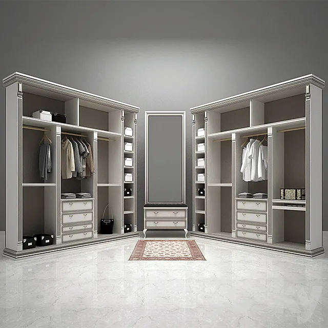 PRO dressing room 3DS Max Model