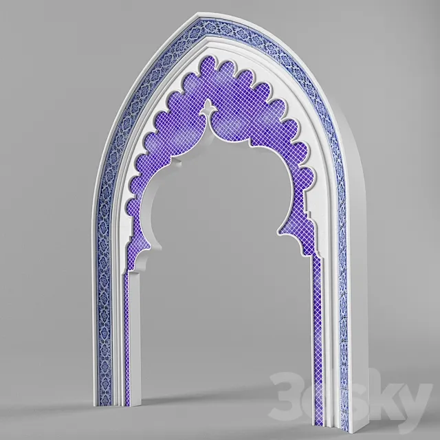 PRO MOROCCAN ARCH 3DS Max Model