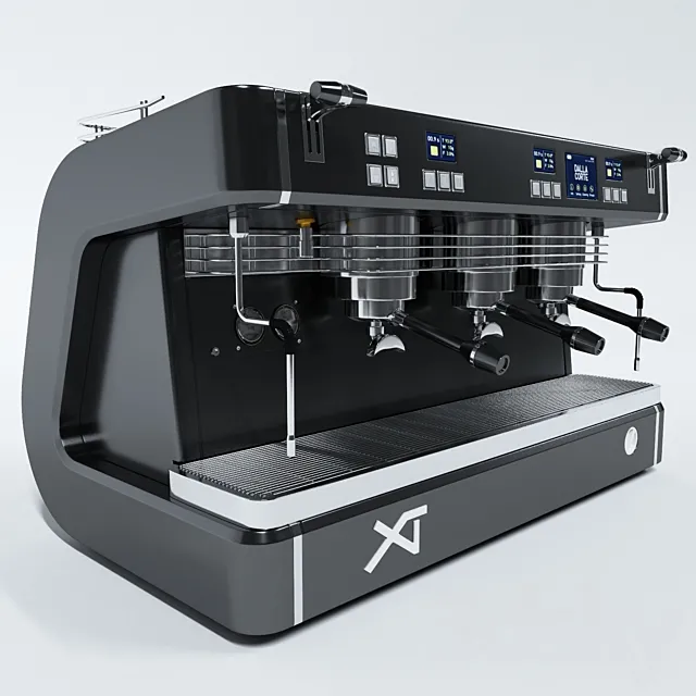 Professional espresso machine DALLA CORTE DC PRO 3DS Max Model