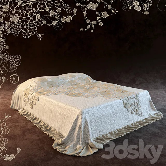 PROFI Bedspread 3DS Max Model