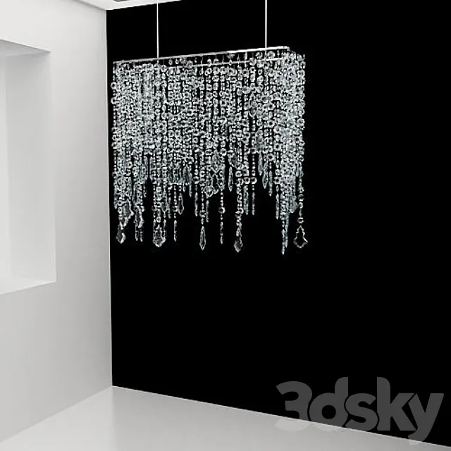 profi crystal chandelier 3DSMax File