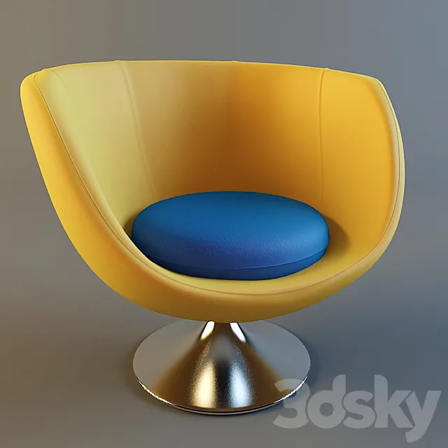 PROFI IL Loft Armchair NYCOL 3ds Max