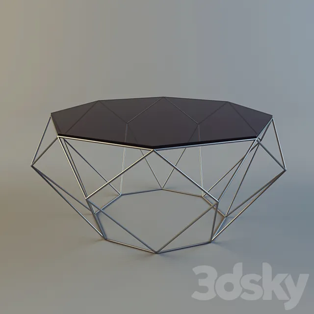 PROFI Precious coffee table 3DS Max Model