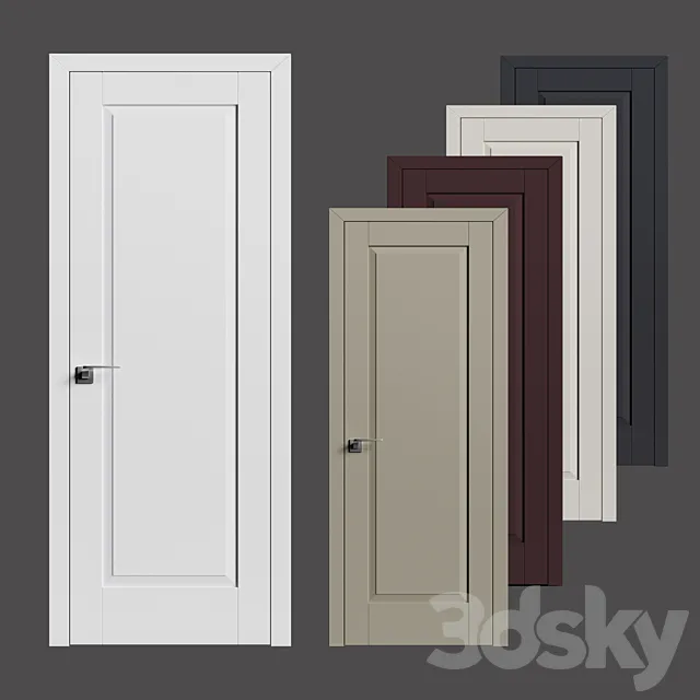 Profildoors 100U 3DS Max Model