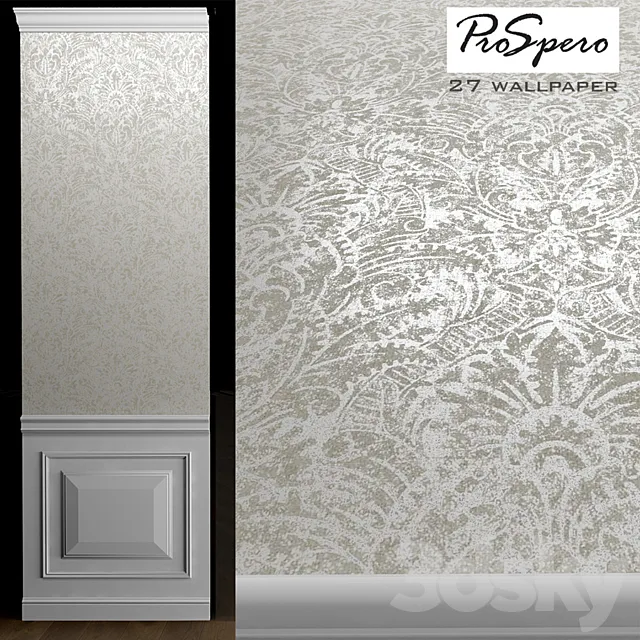 ProSpero Raw Elegance Wallpaper 3DSMax File