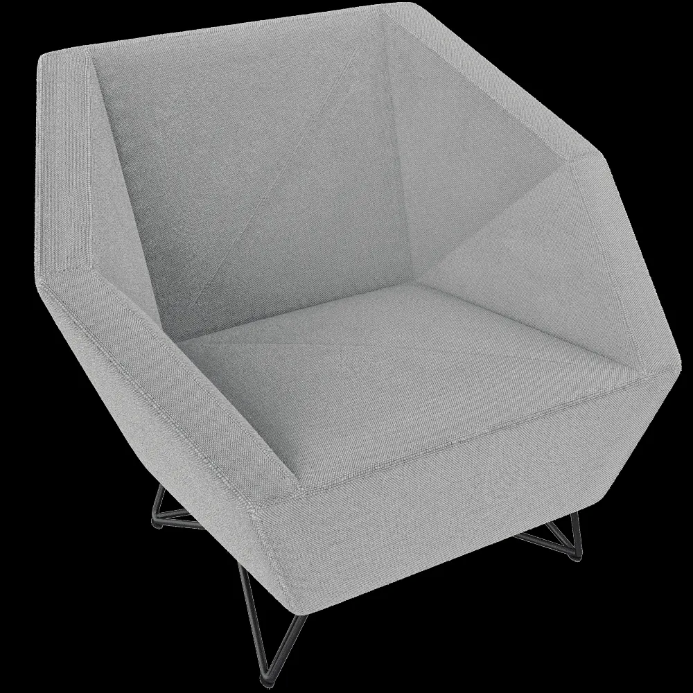 Prostoria – Armchair 3angle 3ds Max