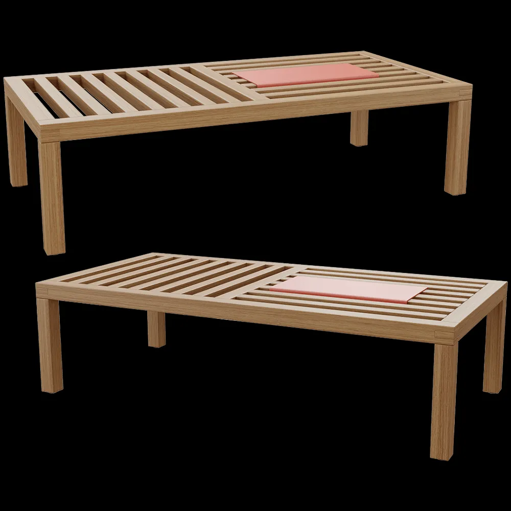 Prostoria – Bench Umomoku 3ds Max