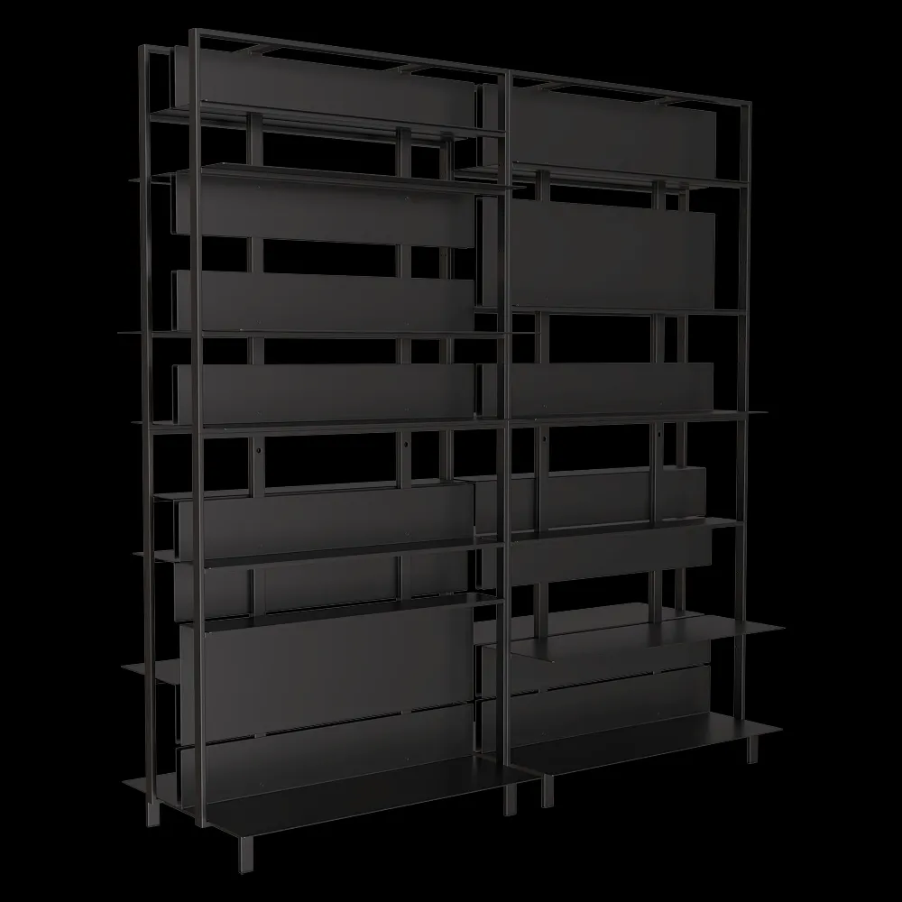 Prostoria – Bookshelf Shtef 1 3ds Max