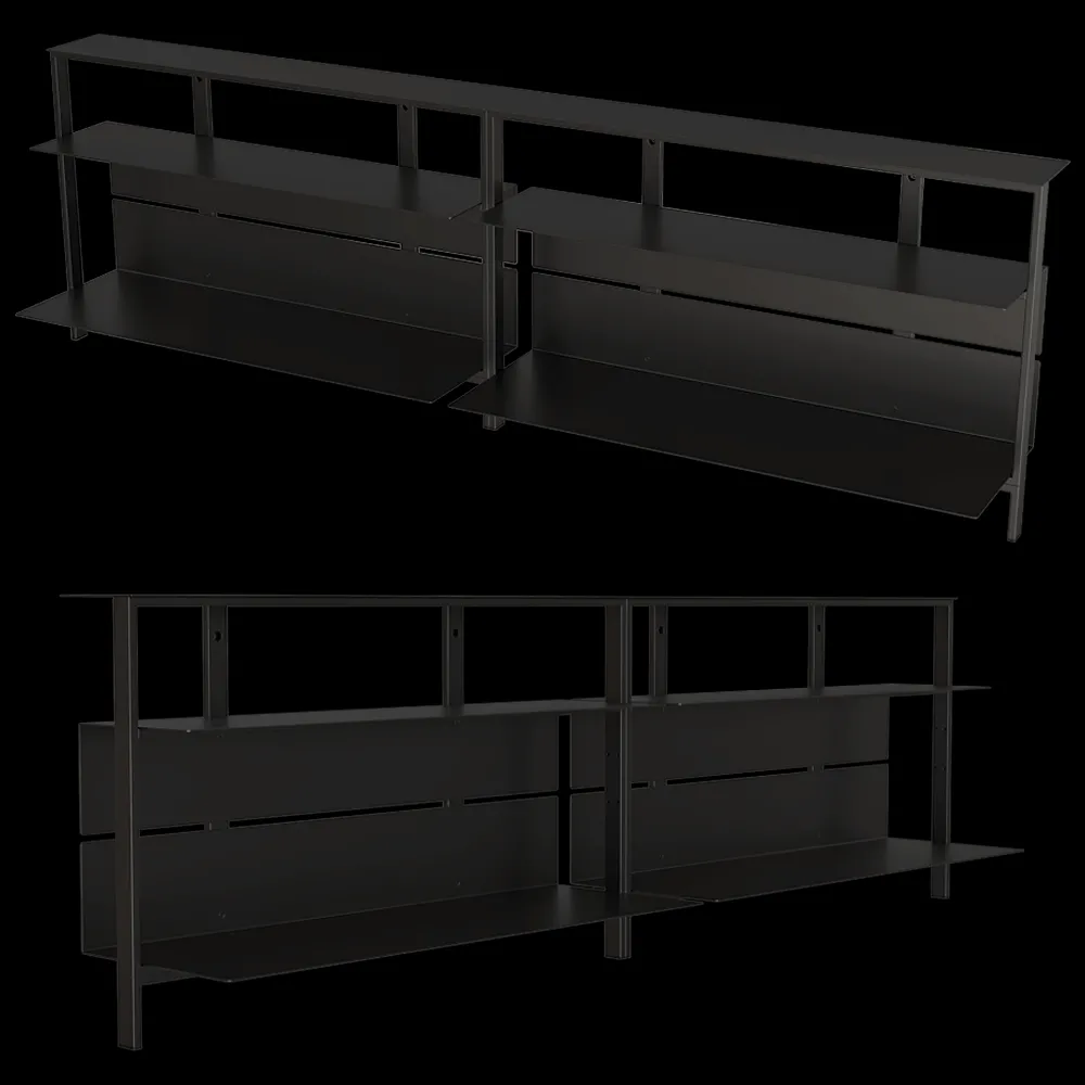 Prostoria – Bookshelf Shtef 2 3ds Max