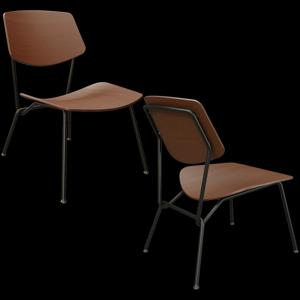 Prostoria – Chair Strain low 2 3ds Max