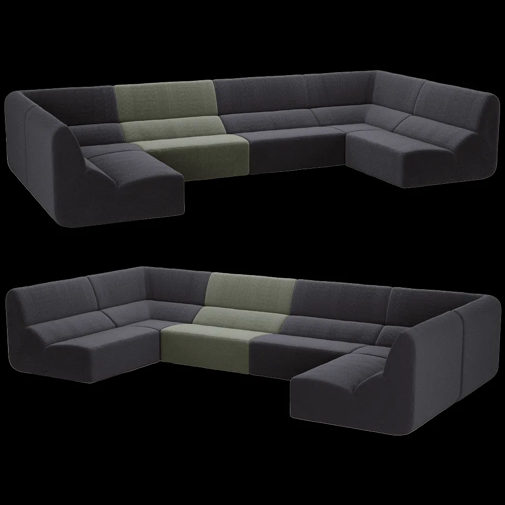 Prostoria – Sofa Layout 3ds Max