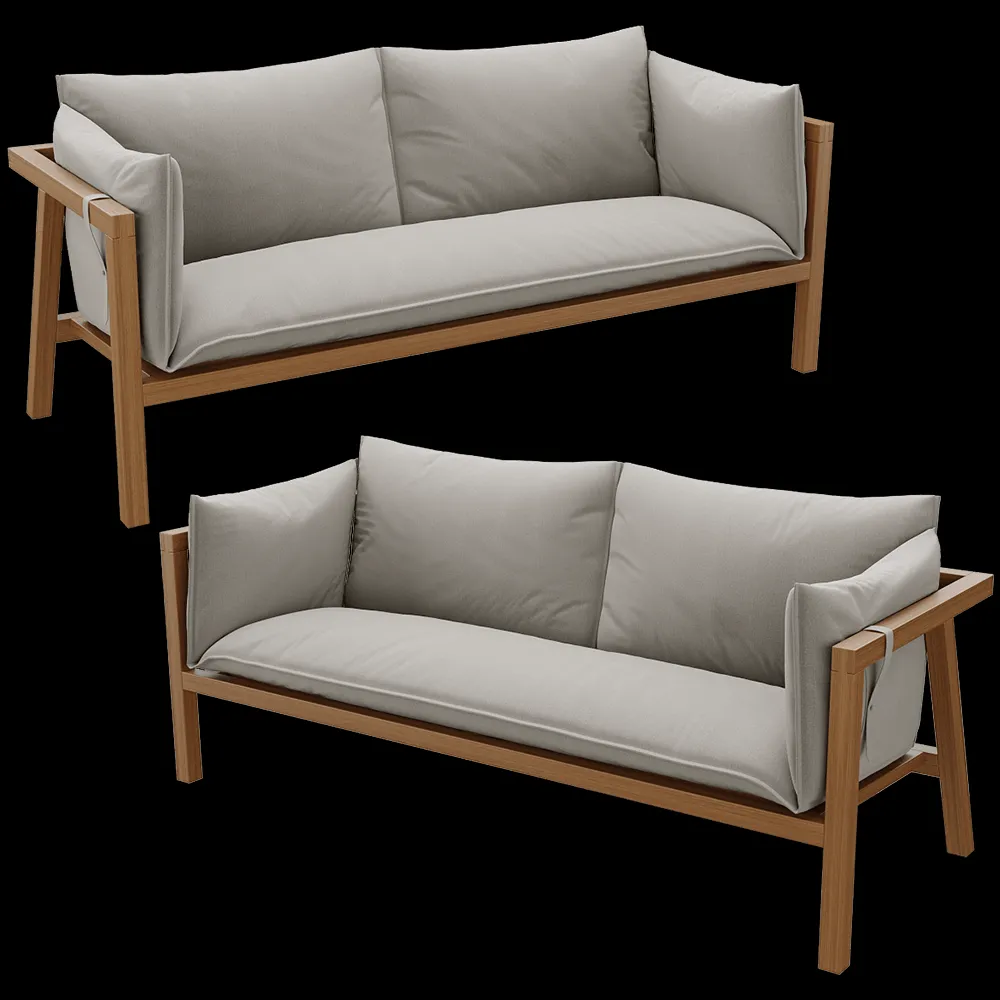 Prostoria – Sofa outdoor Umomoku 3ds Max