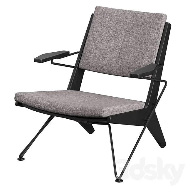 Prostoria Toggle easy chair 3ds Max