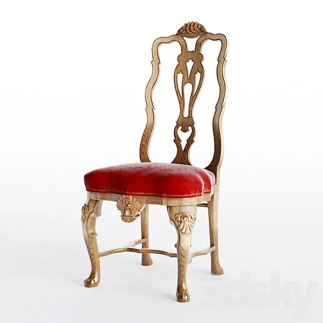 Provasi Carved Chair 3DSMax File