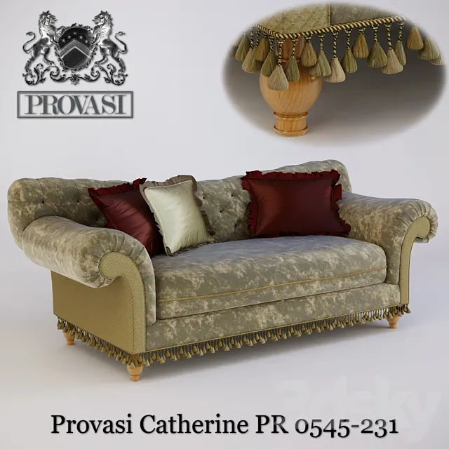 Provasi Catherine PR 0545-231 3DS Max Model