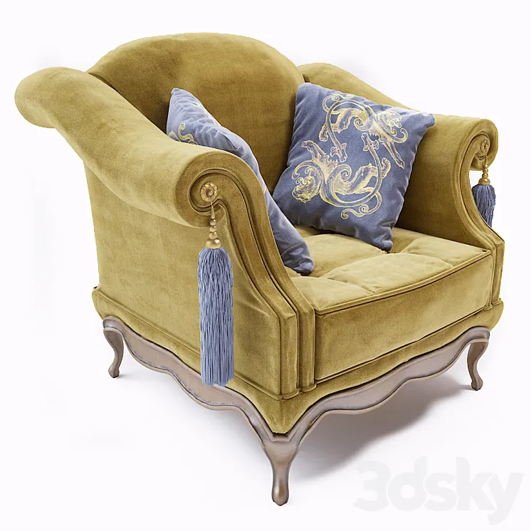 Provasi Marquise armchair 3DS Max