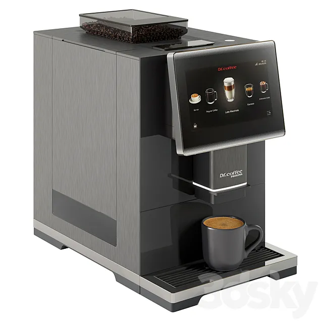 PROXIMA coffee machine 3ds Max