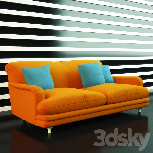 Pudding Sofa 3DS Max Model