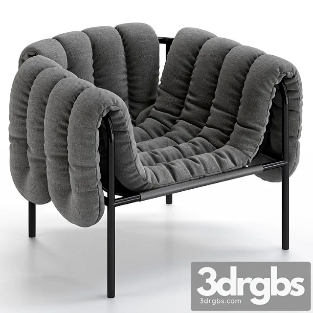 Puffy lounge chair