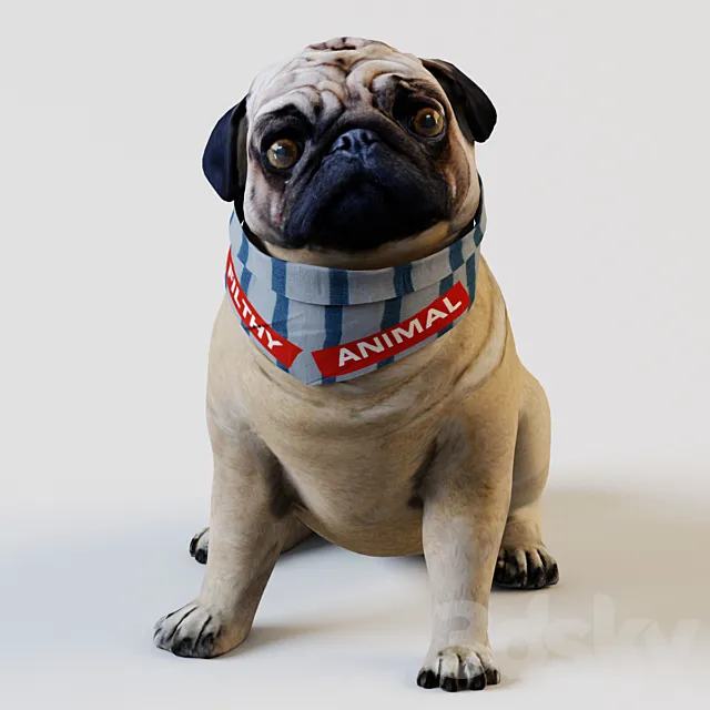 PUG 3DS Max Model