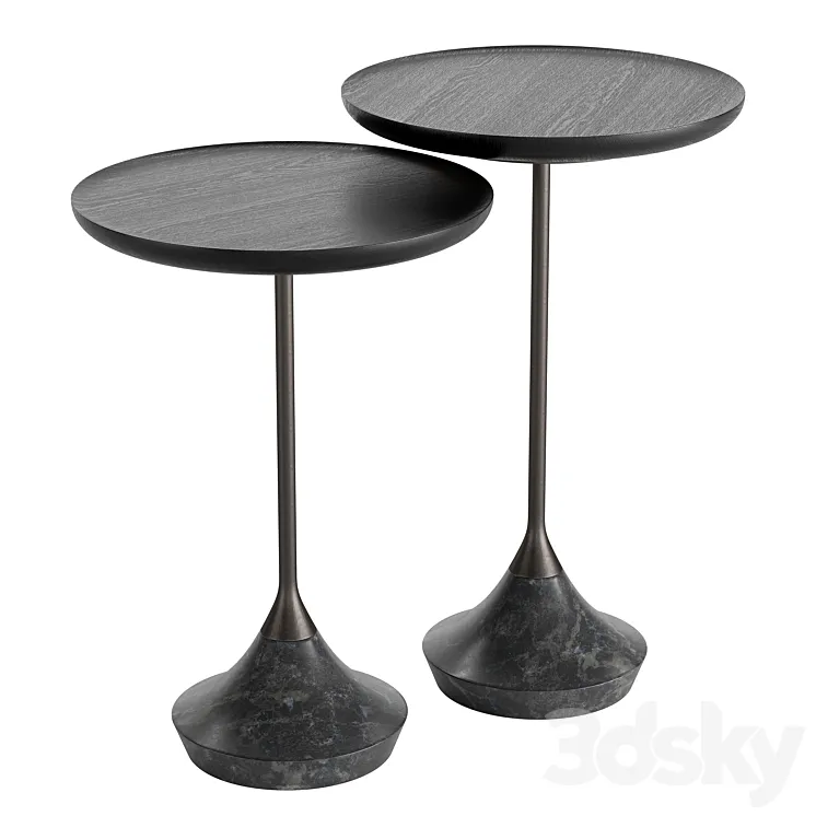 Puglia Side Tables by Eichholtz 3DS Max
