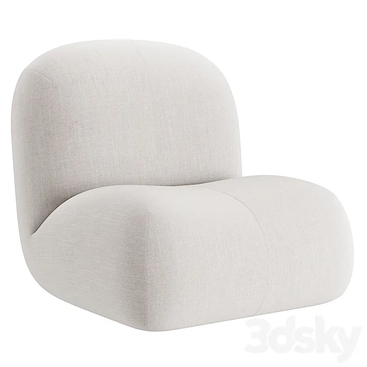 Pukka Lounge Chair 3DS Max Model
