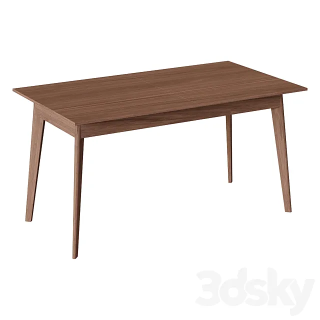 Pull-out dining table DT706 3ds Max