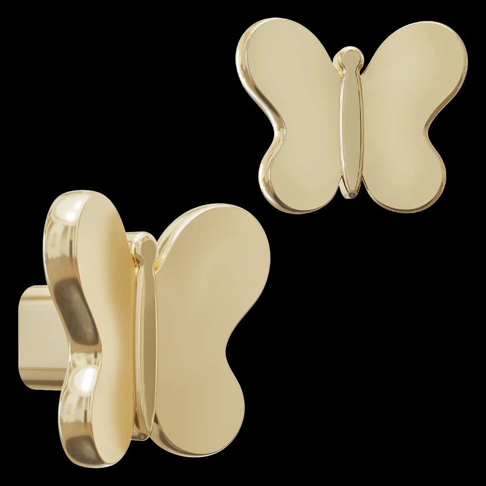 PullCast – Drawer handles Butterfly KD7033 3ds Max