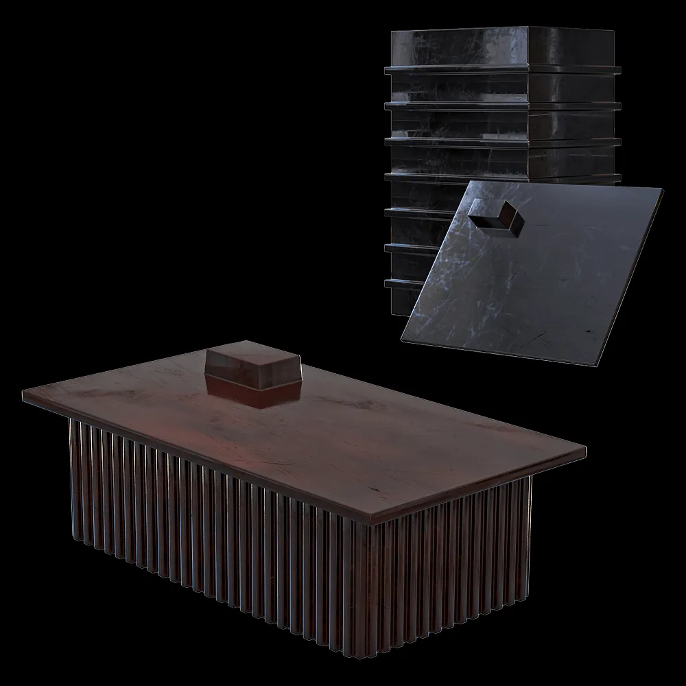 Pulpo – Ceramic boxes Building 3ds Max