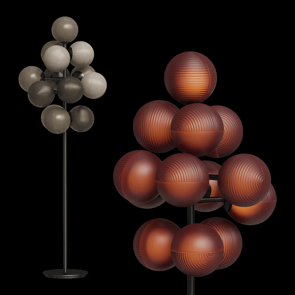 Pulpo – Floor lamp Stellar grape 3ds Max