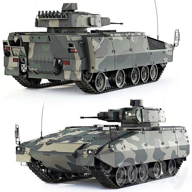 Puma A IFV 2009 3dsMax Model