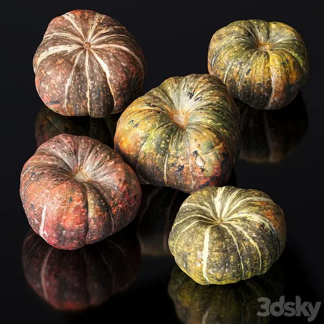 Pumpkin. 5 3dsMax Model