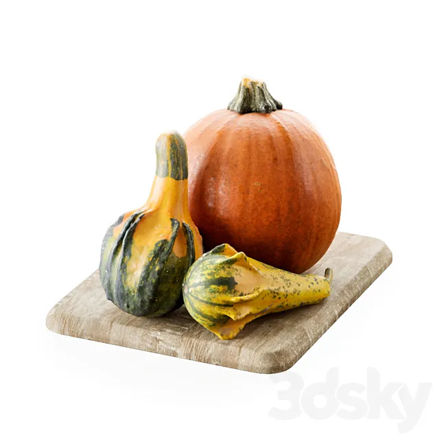 Pumpkins 3DS Max Model