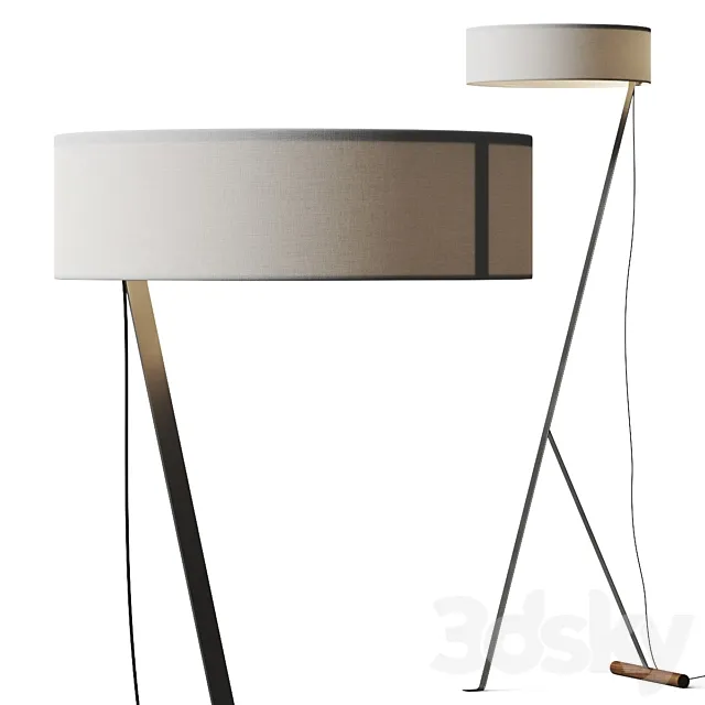 Punt Chicago Floor Lamp 3ds Max