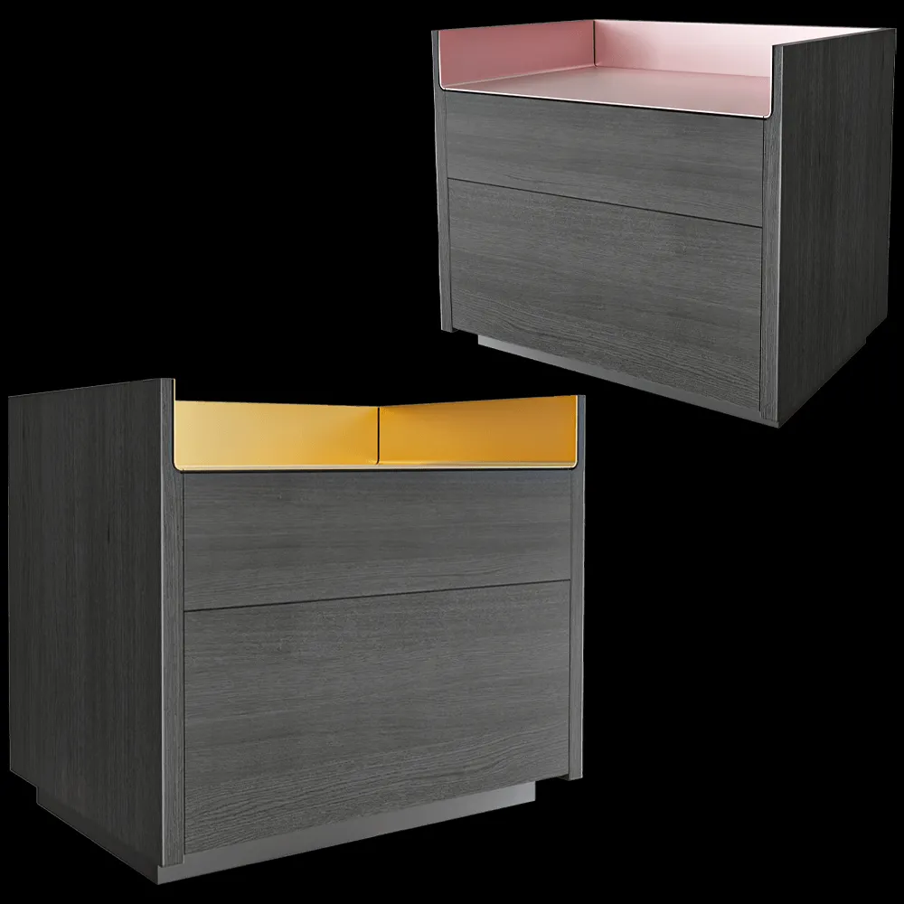Punt Mobles  – Bedside table Stockholm 3ds Max