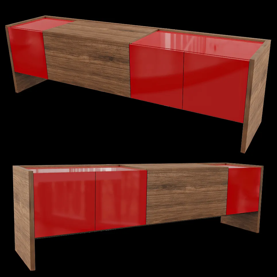 Punt Mobles  – Sideboard TOSCANA / LUCCA 3ds Max
