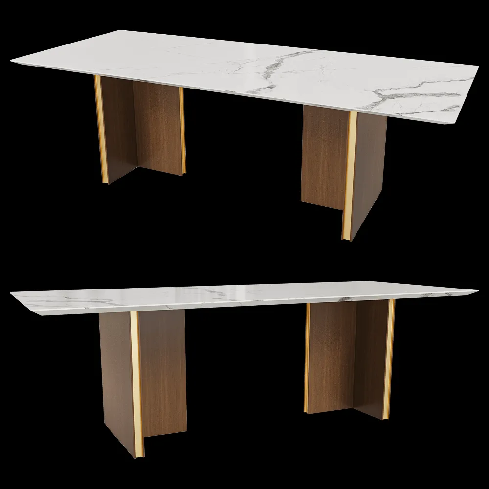 Punt Mobles  – Table Stockholm ceramic 3ds Max